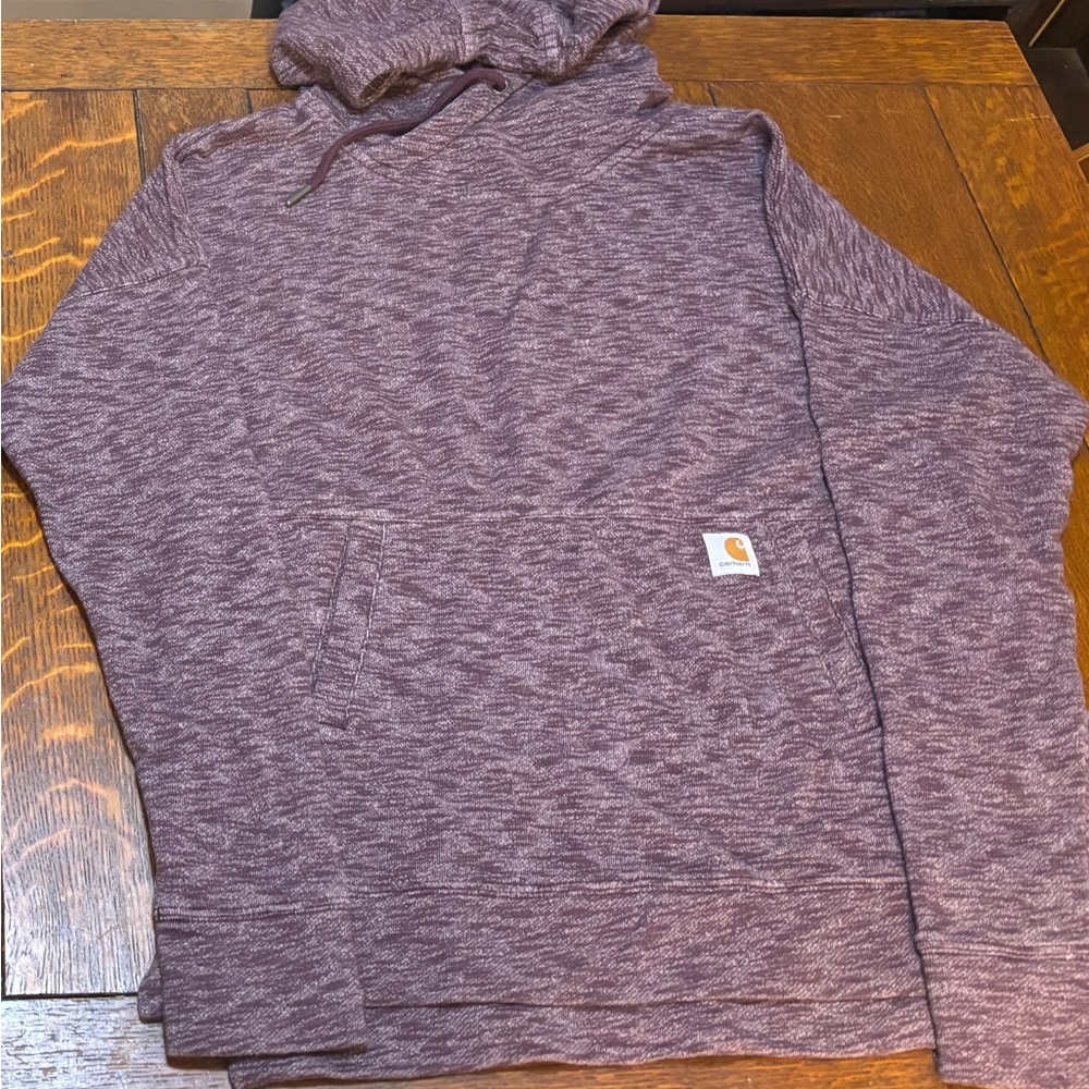 Carhartt Heathered Purple Sweatshirt